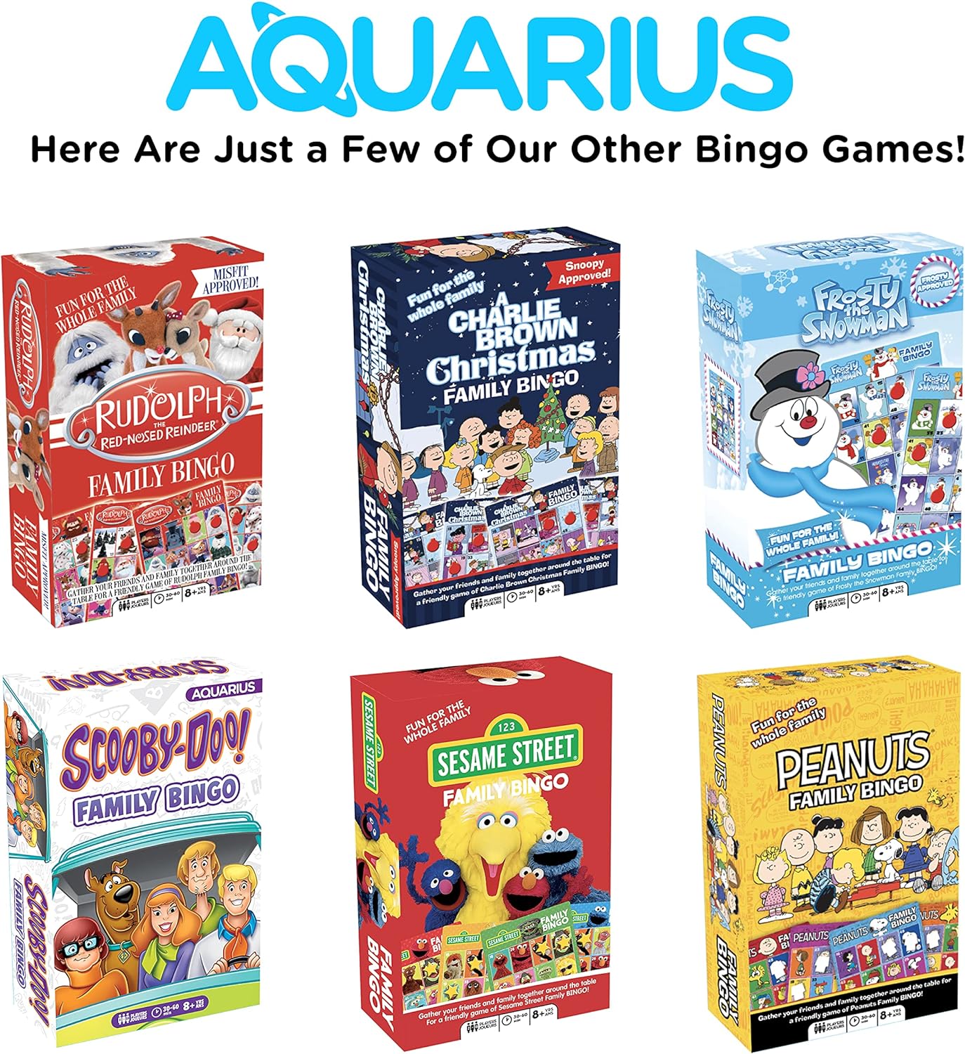 SpongeBob SquarePants Family Bingo | 2-18 Players