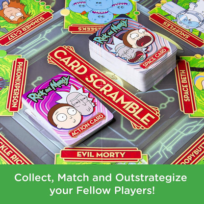 AQUARIUS - Rick and Morty Card Scramble Board Game