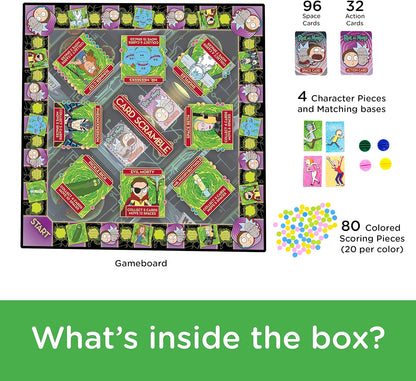 AQUARIUS - Rick and Morty Card Scramble Board Game
