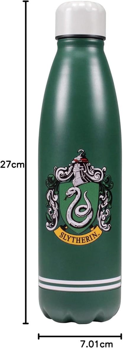Harry Potter - Water Bottles - Harry Potter Metal Water Bottle - Slytherin House Pride