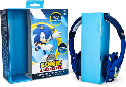 OTL Technologies SH1179 Sonic the Hedgehog Kids Wired Headphones - Blue