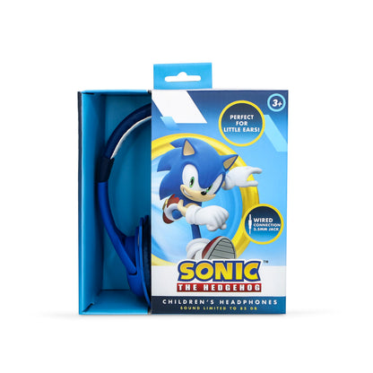 OTL Technologies SH1179 Sonic the Hedgehog Kids Wired Headphones - Blue