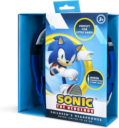 OTL Technologies SH1179 Sonic the Hedgehog Kids Wired Headphones - Blue