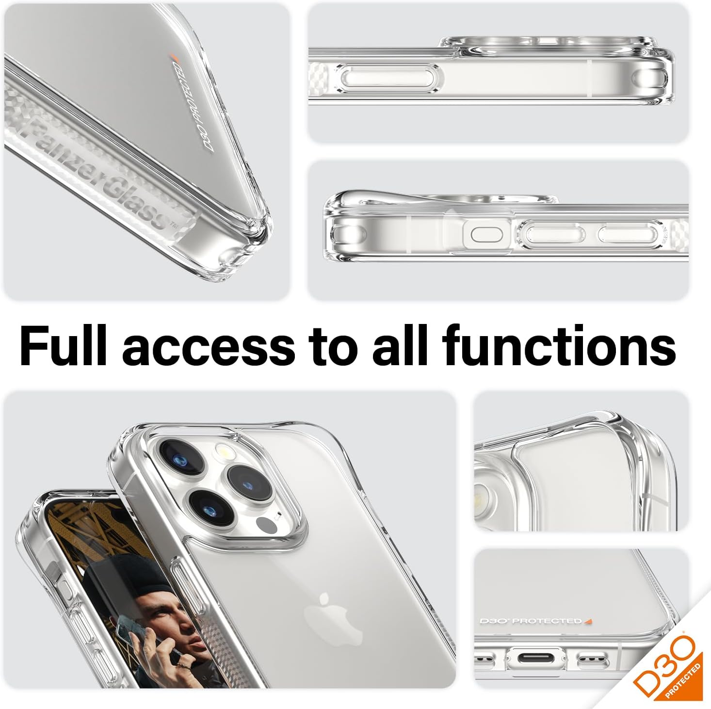 PanzerGlass Apple iPhone 15 Pro (6.1