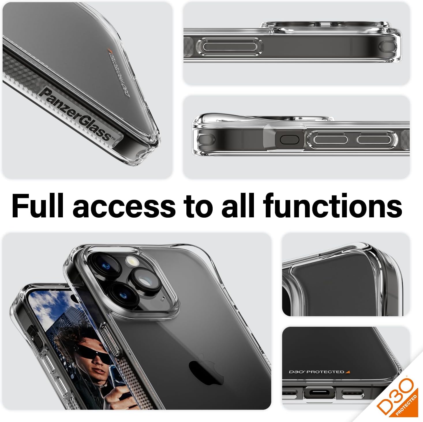 PanzerGlass Apple iPhone 15 Pro Max (6.7