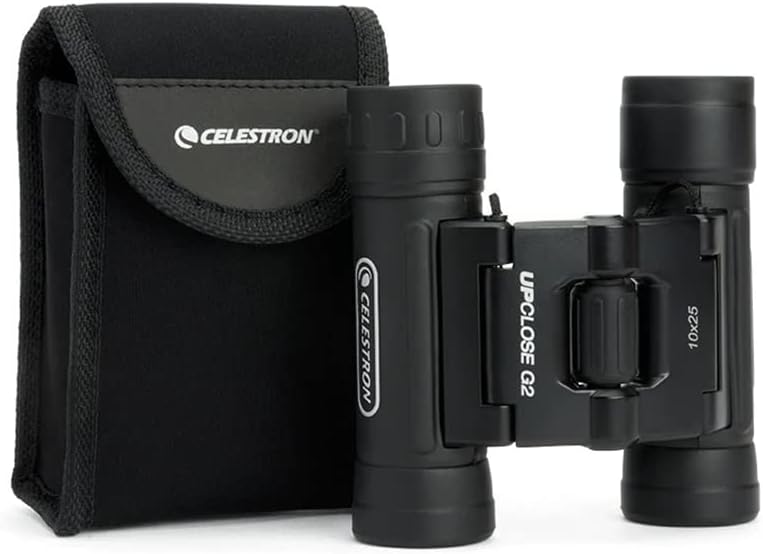 Celestron 71232 UpClose G2 10 x 25 Roof Binocular,Black