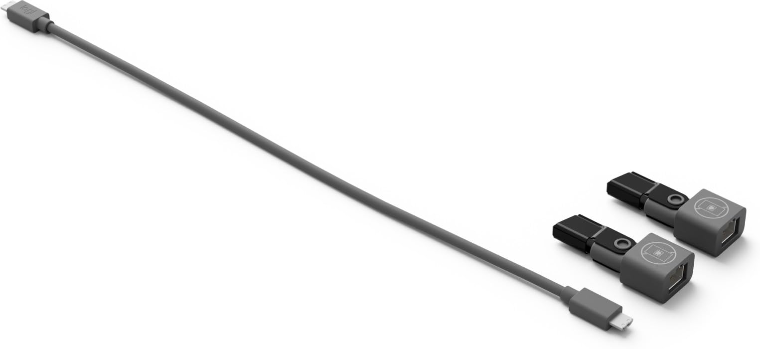 Logitech - Network Coupler - 21.5 M (Pack Of 2) - For Logitech Rally, Rally Bar, Bar Mini, Mic Pod, Mic Pod Hub, Plus
