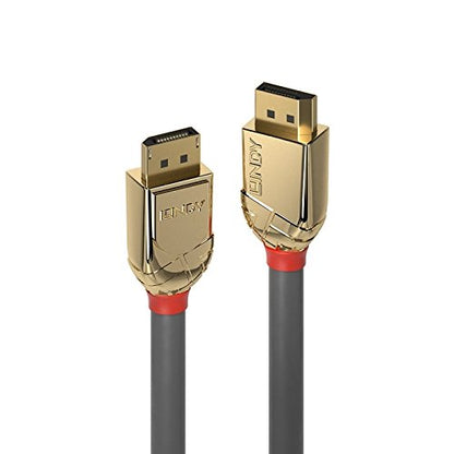 Lindy 7.5m DisplayPort 1.2 Cable, Gold Line