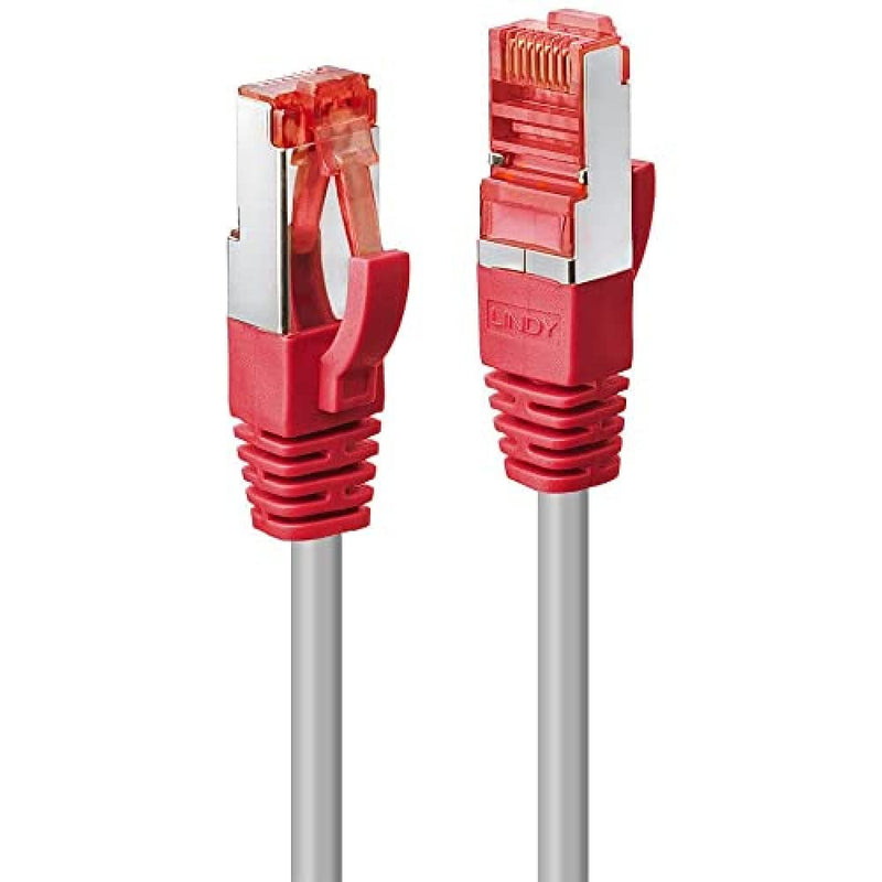 LINDY Cross Over Cat. 6 S/FTP 30 m 30 m CAT. 6 S/FTP S/STP – Grey Red, 47845