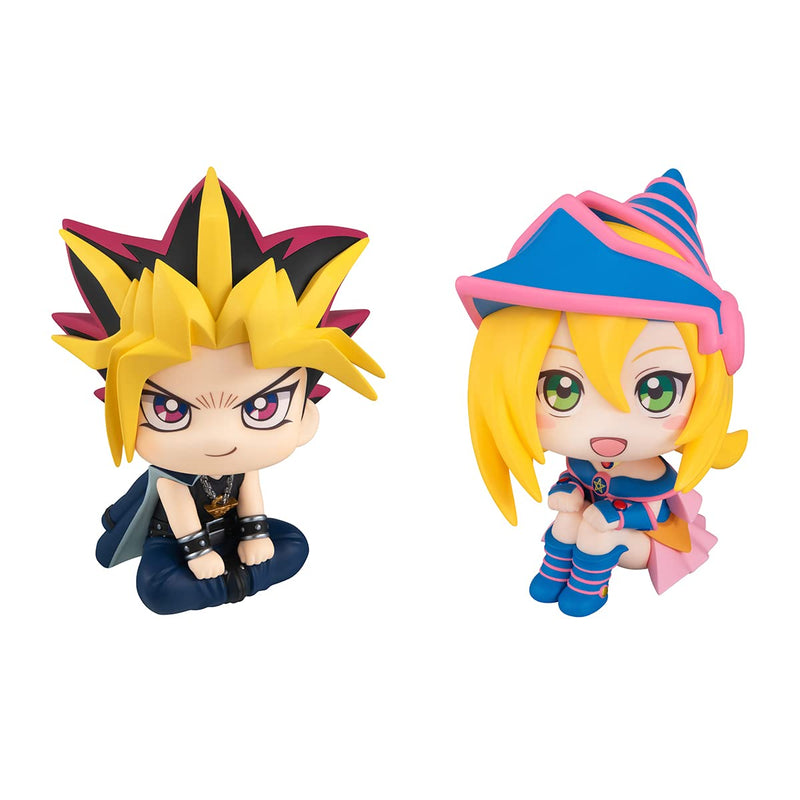 Megahouse Yu-Gi-Oh! Duel Monsters statuettes PVC Look Up Yami Yugi & Dark Magician Girl Set 11 cm