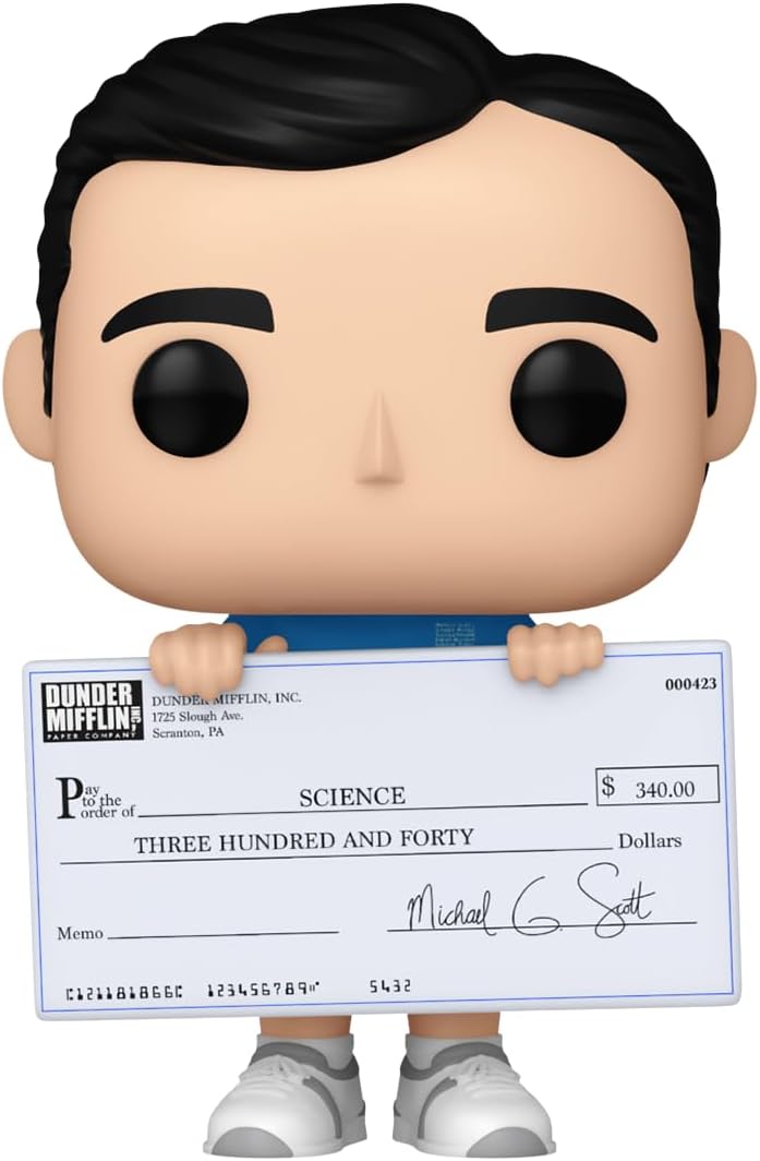 Funko POP! TV: the Office - Michael Scott - 1/6 Odds for Rare Chase Varianteck - Collectable Vinyl Figure - Gift Idea - Official Merchandise - Toys for Kids & Adults - TV Fans