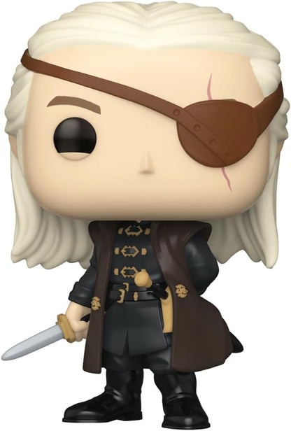 Funko POP! TV: House Of the Dragon - Aemond Targaryen - 1/6 Odds for Rare Chase Variant - Collectable Vinyl Figure - Gift Idea - Official Merchandise - Toys for Kids & Adults - TV Fans
