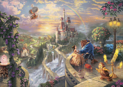 Schmidt- Thomas Kinkade La Bella y la Bestia Rompecabezas, Multicolor, 500 Piezas (59926
