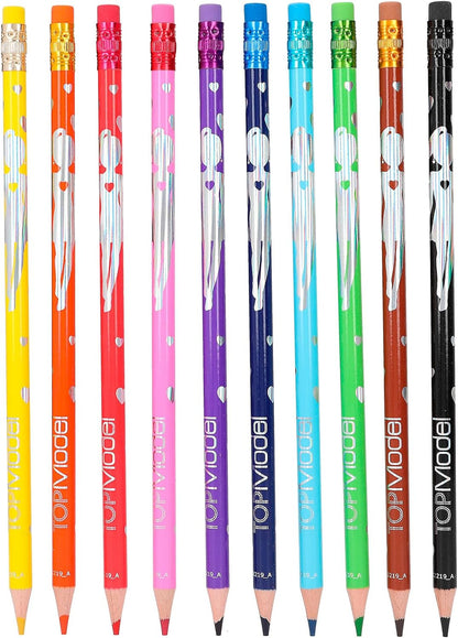 Depesche Topmodel Erasable Colouring Pencil Set