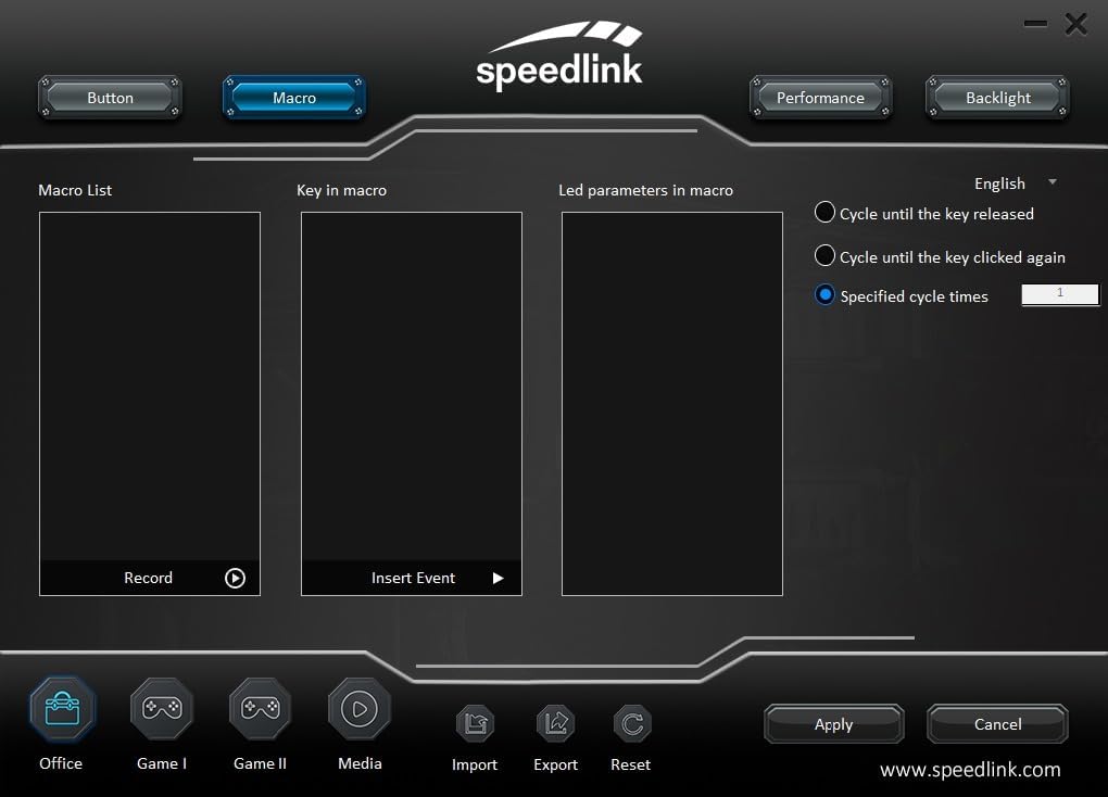 Speedlink TAUROX Gaming Mouse - Gaming mouse with cable, multi-coloured LED lighting, USB connection, 5-button PC mouse wired, two DPI switches up to 7,200 dpi, sheathed cable, black
