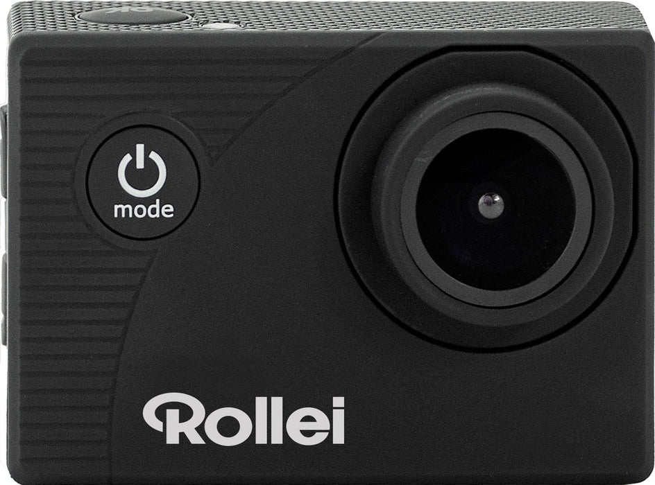 Rollei Actioncam 372 - Action Camcorder with Full HD Video Resolution 1080p/30 fps, Wide-angle lens, waterproof up to 30 m, incl. underwater protective case