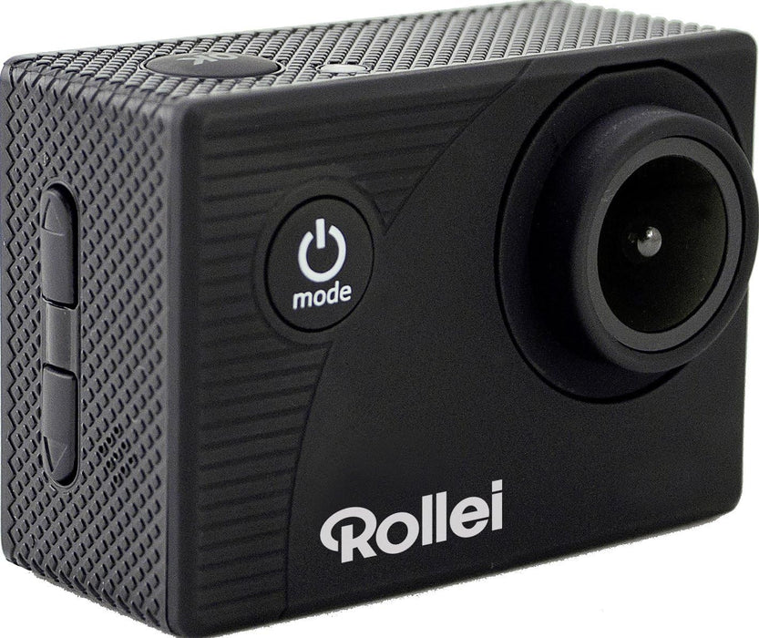 Rollei Actioncam 372 - Action Camcorder with Full HD Video Resolution 1080p/30 fps, Wide-angle lens, waterproof up to 30 m, incl. underwater protective case