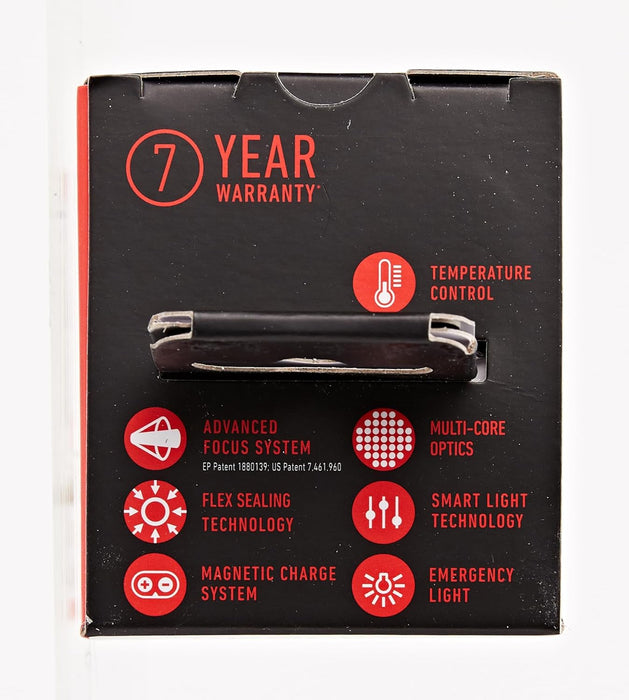 Ledlenser P7R Core - Rechargeable LED Torch, Water Resistant (IP68) Super Bright 1400 Lumens, Powerful Searchlight Torch, Dog Walking, Hiking & Camping Equipment, Up to 90 Hours Running Time