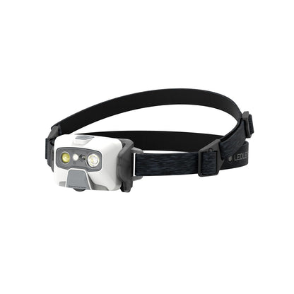 Ledlenser HF6R Core Rechargeable Head Torch LED 800lm, Up to 60hrs Runtime, 5 Modes, Adjustable Focus, Red Light Mode, USB C, IP68 Waterproof, Headlamp for Hiking, Camping, Essential Outdoor Headlamp