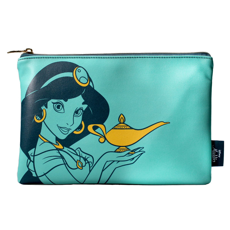 Half Moon Bay Disney Aladdin Pouch Jasmine - Travel Pouch - 16x24cm - Cosmetic Pouch - Cash Coin Pouch - School