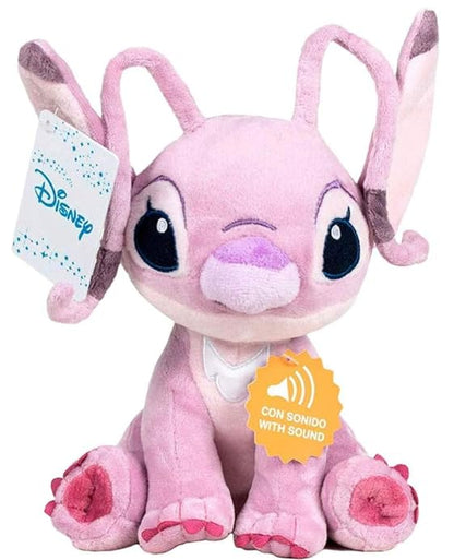 Disney - Sitting Plush w. Sound - Angel (I-DCL-9279-2-FO)