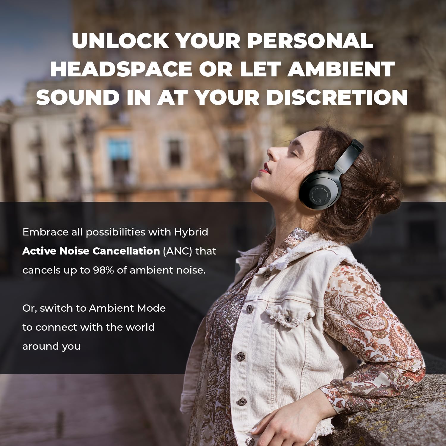 Creative Labs Zen Hybrid Pro (schwarz, ANC, Bluetooth, USB-C