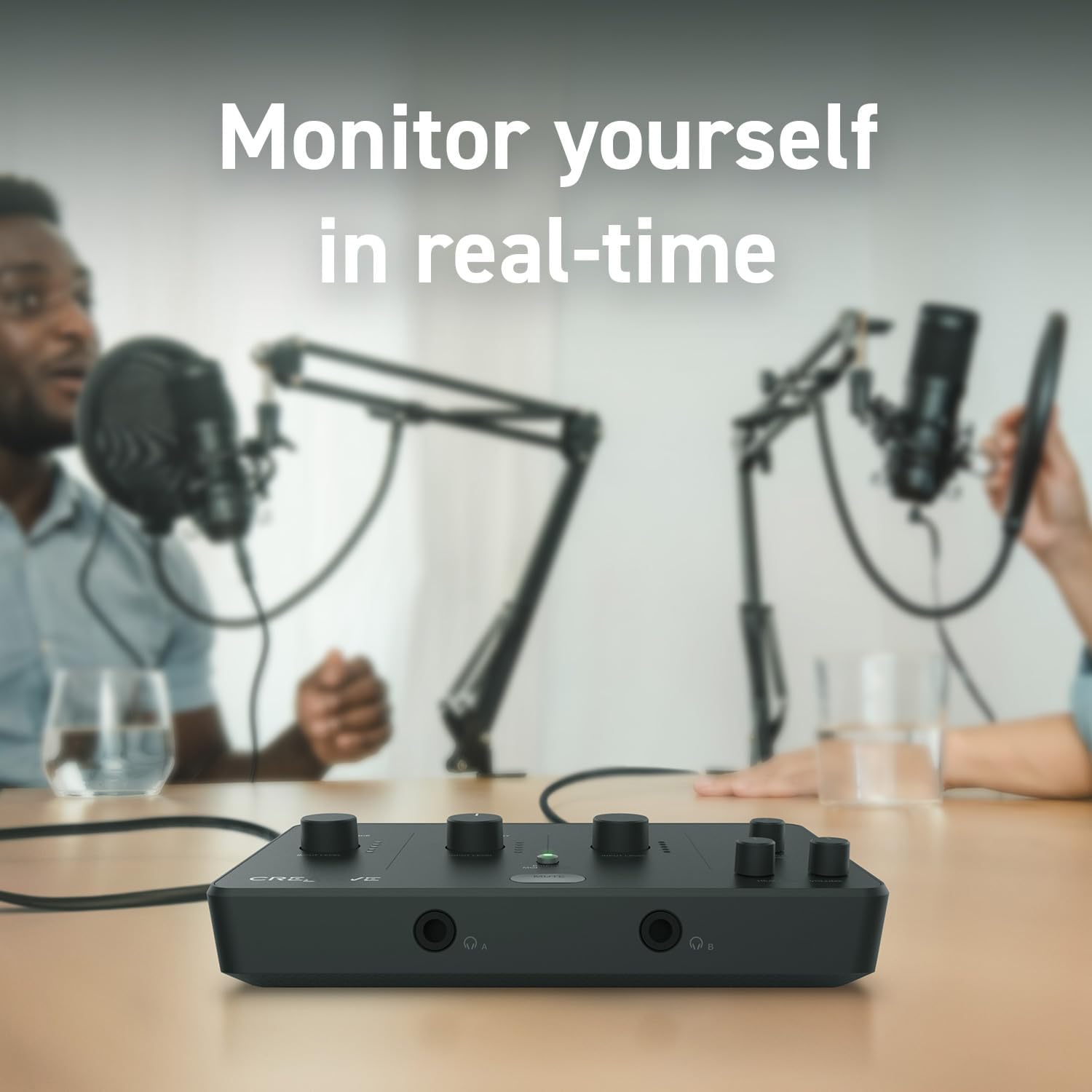CREATIVE Live! Audio A3 USB Audio Interface with High Resolution Recording and Playback up to 24 Bit 96 kHz with Latency-Free Direct Monitoring