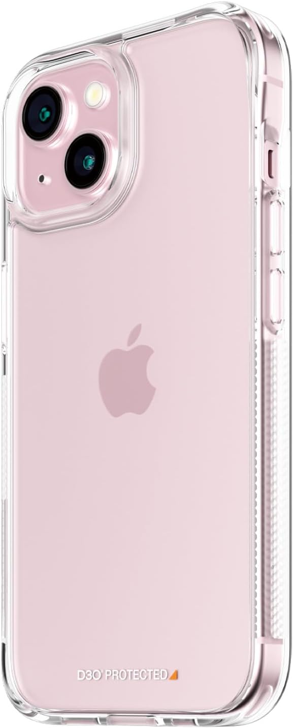 PanzerGlass HardCase with D3O iPhone 2023 6.1 coque de protection pour téléphones portables Housse Transparent