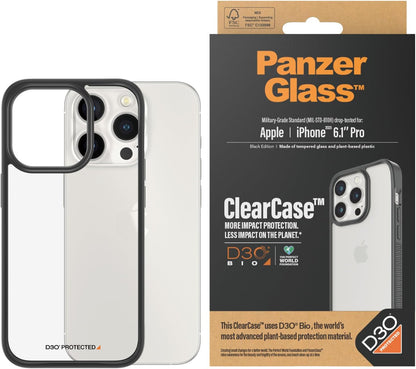 PanzerGlass ClearCase with D3O iPhone 15 Pro