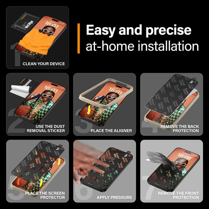 PanzerGlass UWF Anti Reflective & Bluelight Protection d'écran transparent Apple 1 pièce(s