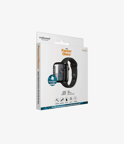 PanzerGlass™ Full Body Screen Protector for Apple Watch 4/5/6/SE 44 mm, Black