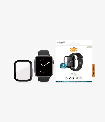 PanzerGlass™ Full Body Screen Protector for Apple Watch 4/5/6/SE 44 mm, Black