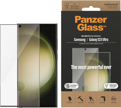 PanzerGlass Displayschutzglas für Samsung Galaxy S23 Ultra