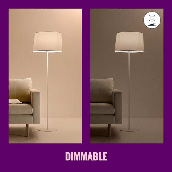 WiZ Light Bar Tunable White and Colour Dimmable Table Lamp 16 Million Colours Smart Control via App/Voice via WiFi Twin Pack