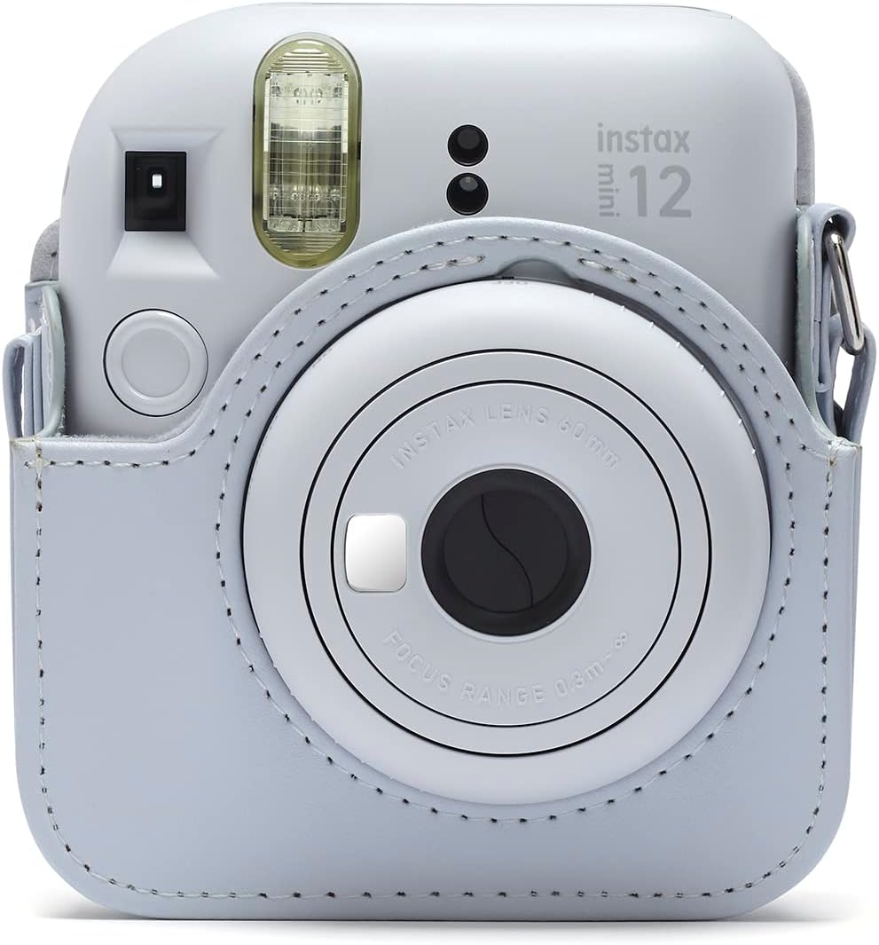 instax Mini 12 acessory kit, Camera case, Photo Album, Hanging Cards and pegs, Pastel Blue