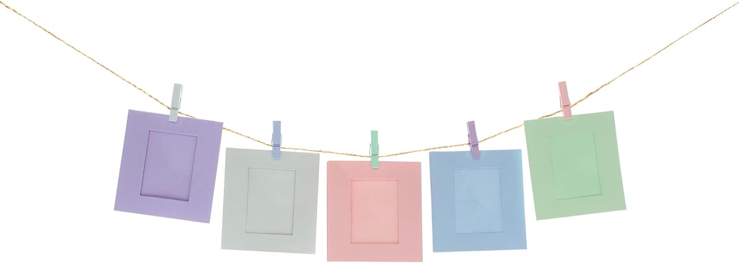 instax Mini 12 acessory kit, Camera case, Photo Album, Hanging Cards and pegs, Pastel Blue