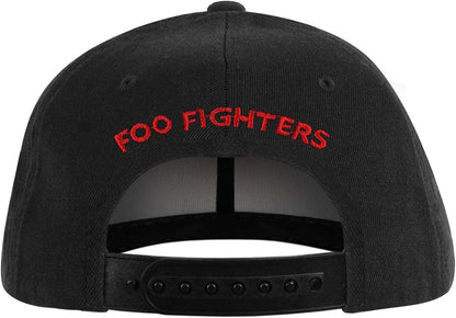 Foo Fighters Baseball Cap FF Band Logo Official Black Unisex One Size