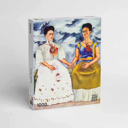 Mul-Frida Kahlo - 2 Fridas - P