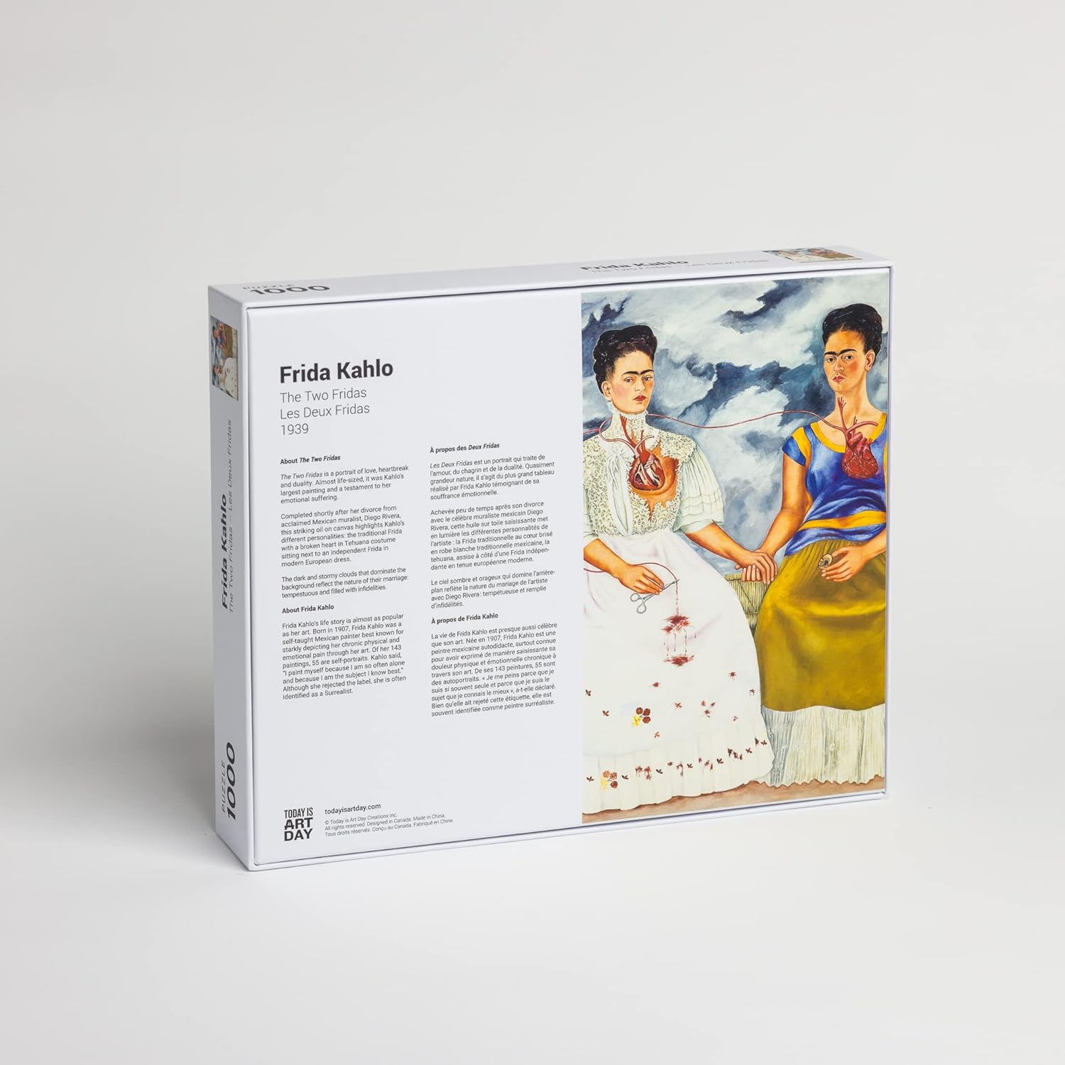 Mul-Frida Kahlo - 2 Fridas - P