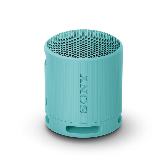 Sony SRS-XB100 - Draadloze Bluetooth, Draagbaar, Lichtgewicht, Compact Outdoor, Reizen, Luidspreker, Duurzaam IP67 Waterdicht & Stofdicht, 16 HR-batterij, Veelzijdige riem, Handsfree bellen