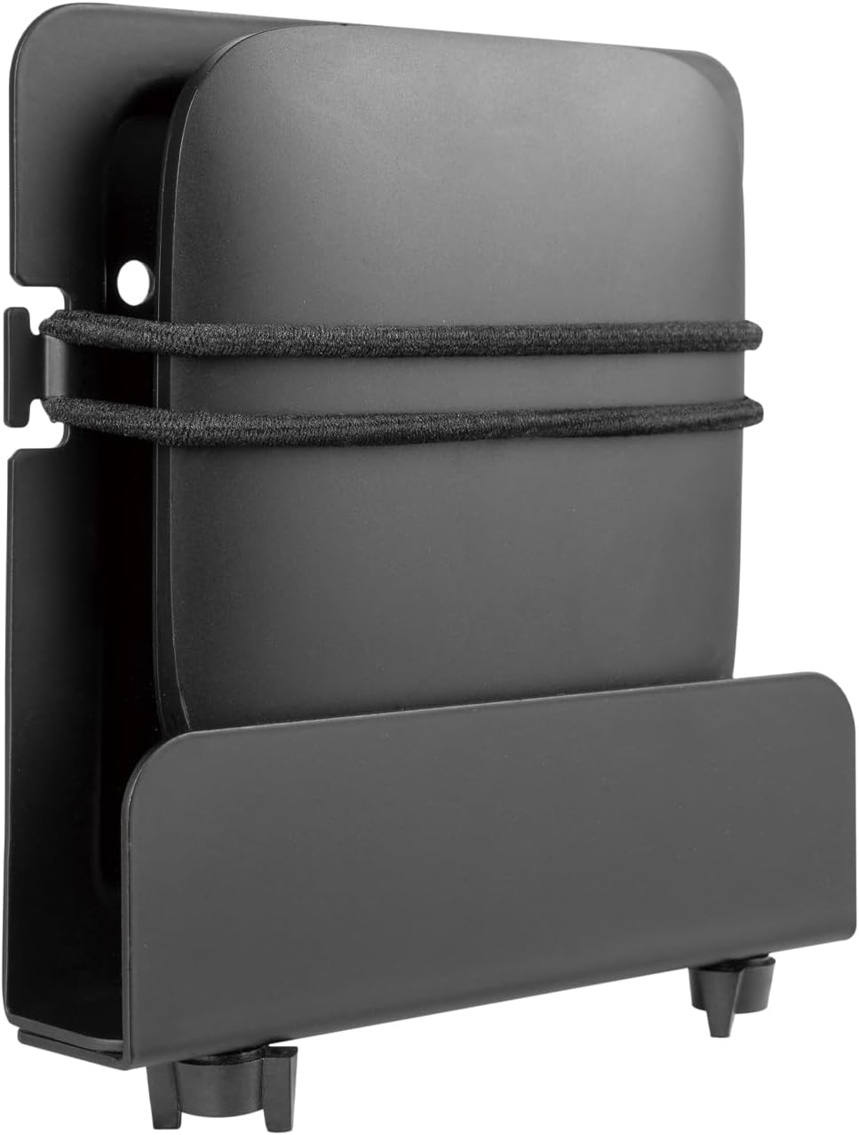 AISENS - MPC02-155 - Universal Wall Mount for Mini Pc, Router, Black