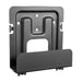 AISENS - MPC02-155 - Universal Wall Mount for Mini Pc, Router, Black