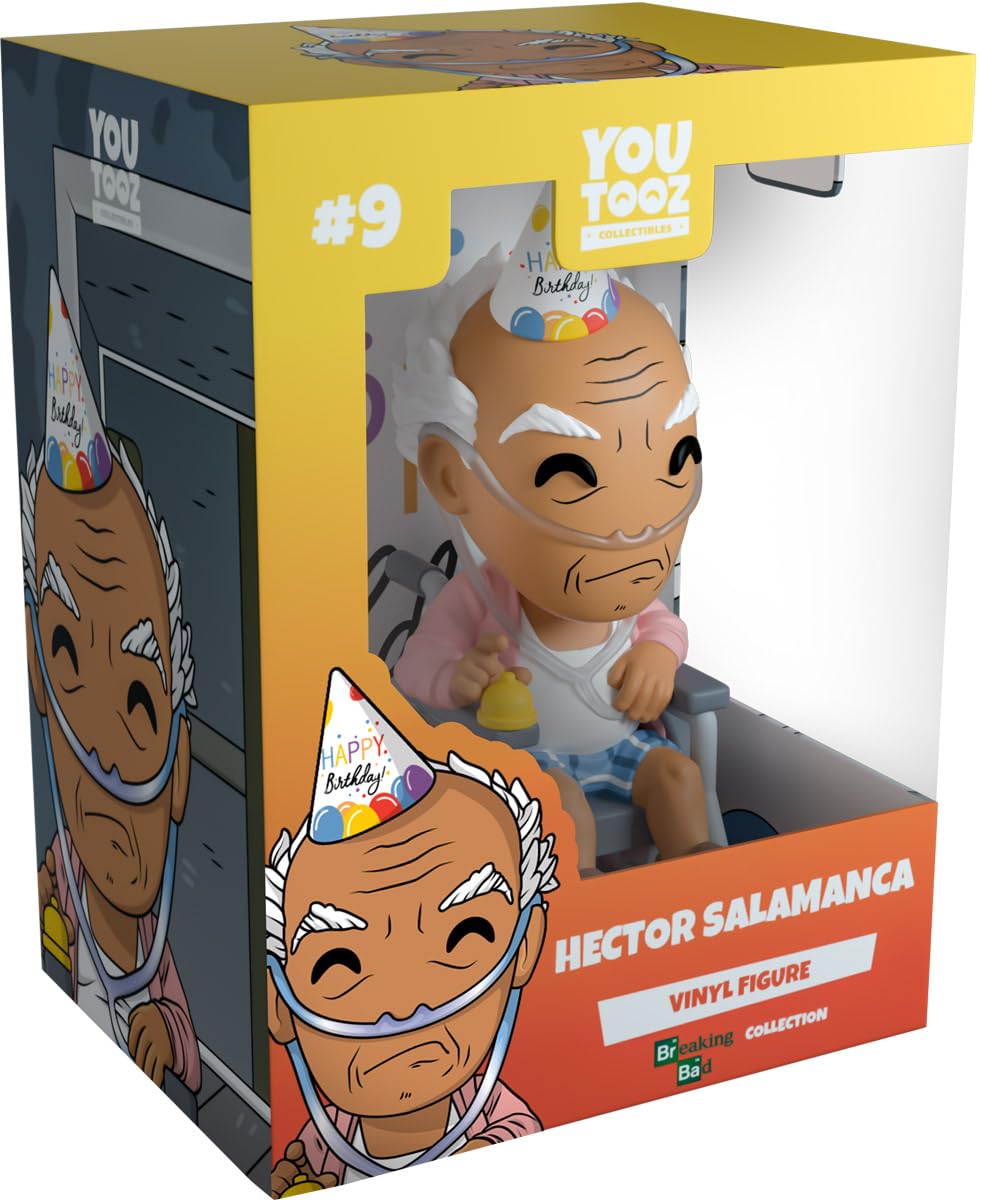 You Tooz Hector Salamanca - Figura in vinile da 12,7 cm, con licenza ufficiale Hector Salamanca, collezione Youtooz Breaking Bad