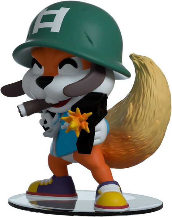 Youtooz Soldier Conker 3.9" Vinyl Figure, Official Licensed Collectible from Conkers Bad Fur Day Video Game, by Youtooz Conkers Bad Fur Day Collection Modern