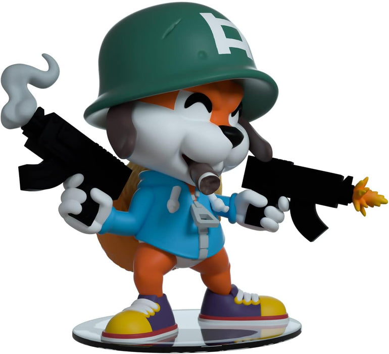 Youtooz Soldier Conker 3.9" Vinyl Figure, Official Licensed Collectible from Conkers Bad Fur Day Video Game, by Youtooz Conkers Bad Fur Day Collection Modern
