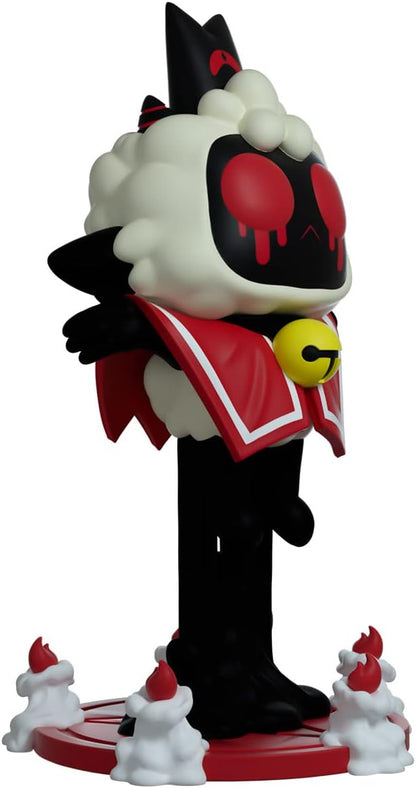 Youtooz Cult of The Lamb Vinyl Figura de Cordero poseído de 5 Pulgadas