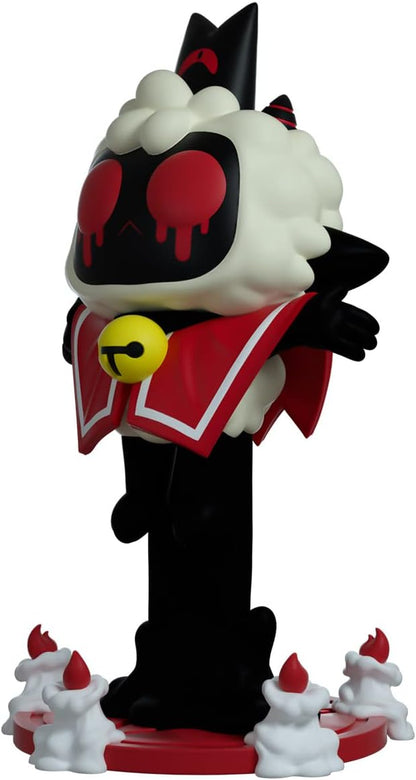 Youtooz Cult of The Lamb Vinyl Figura de Cordero poseído de 5 Pulgadas