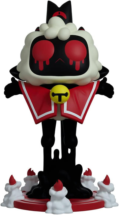 Youtooz Cult of The Lamb Vinyl Figura de Cordero poseído de 5 Pulgadas