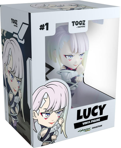 Youtooz Cyberpunk Lucy 4.6" Inch Vinyl Figure, Collectible Lucy Figurine from Anime Cyberpunk: Edgerunners by Youtooz Cyberpunk Collection