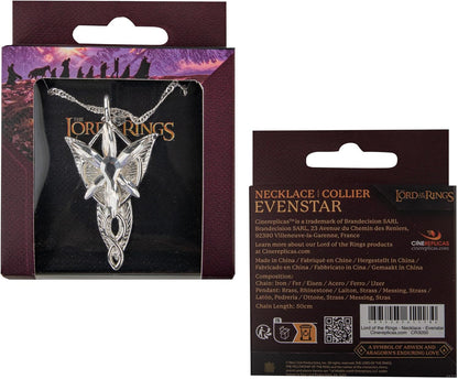 Le Seigneur des Anneaux pendentif et collier Evenstar